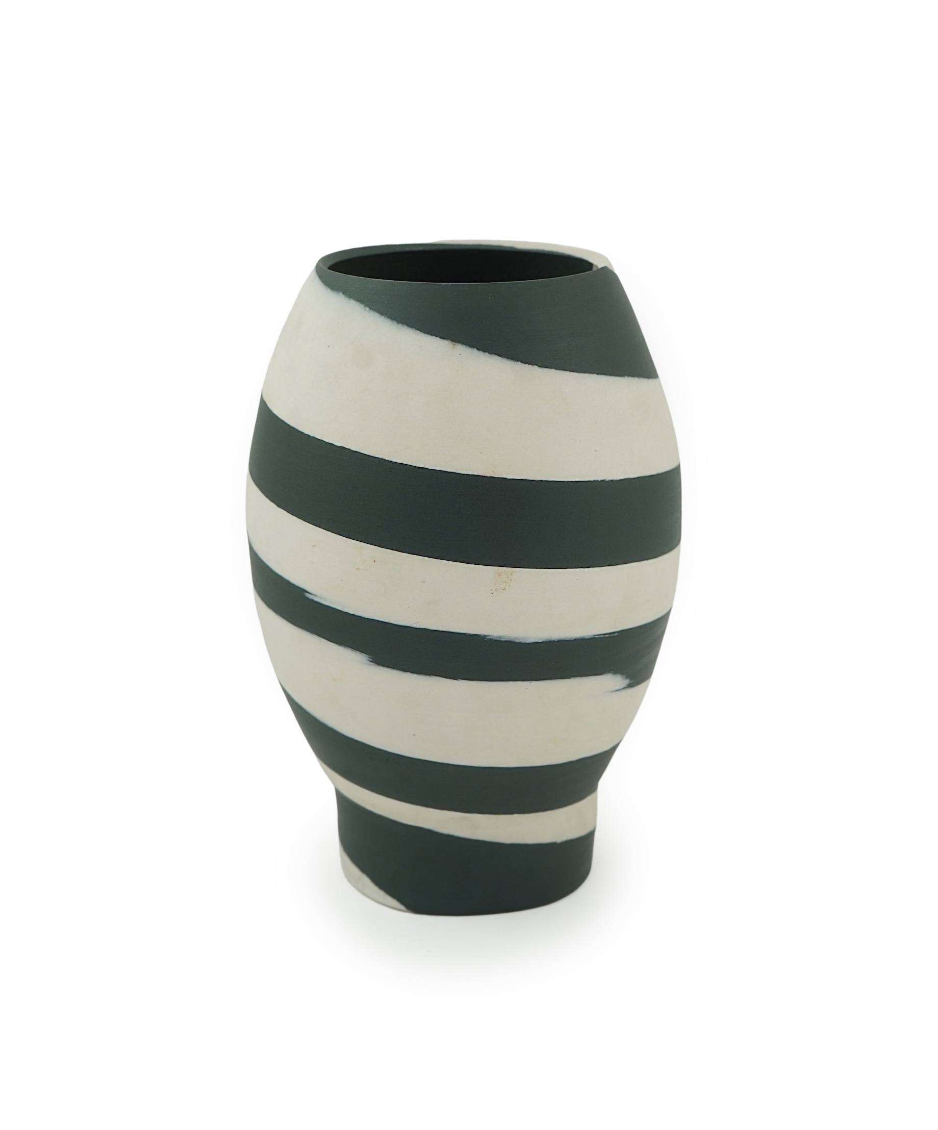Julian Stair OBE (b. 1955): A porcelain vase